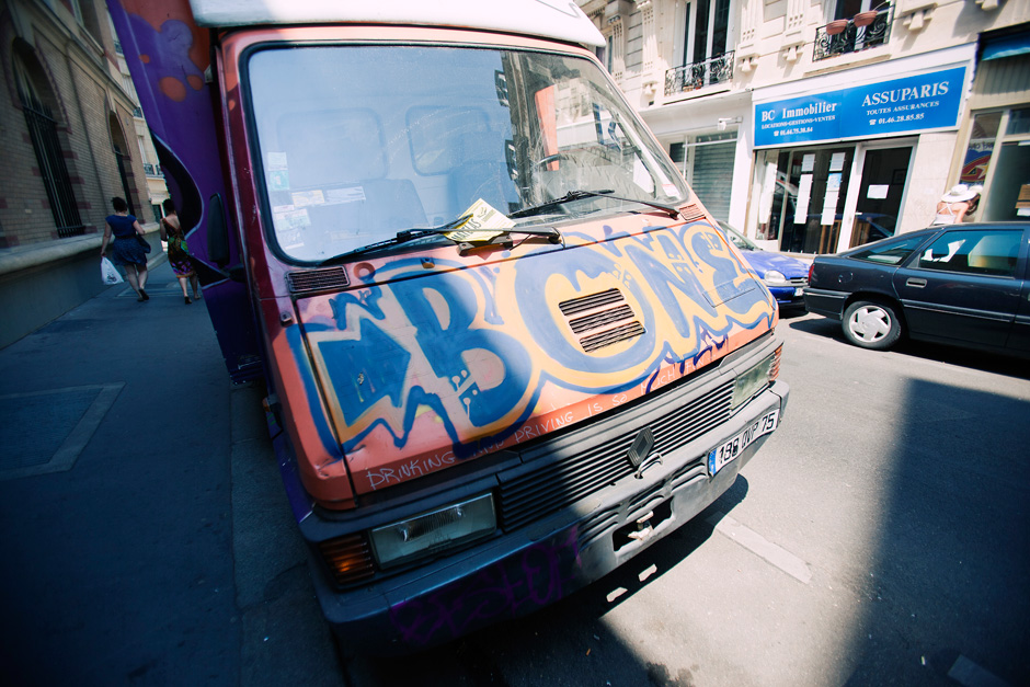 graffiti van