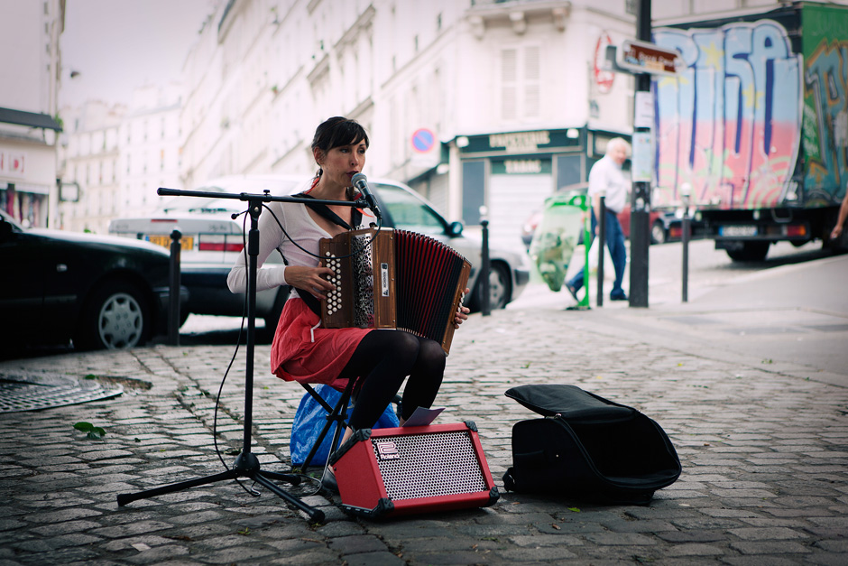accordion player